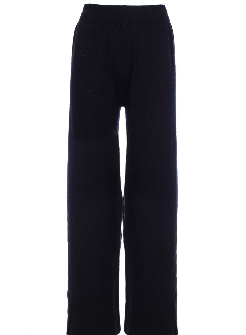 PANTALONE IN MAGLIA, 3 TG, 30% AC 22%NY 20%VI 28%PL, MADE IN PRC           - BLACK